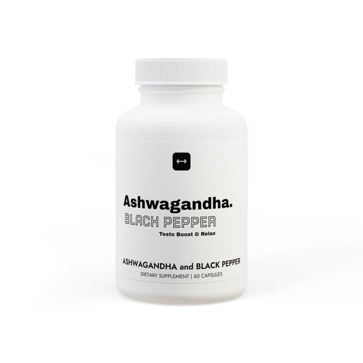 Ashwagandha & Black Pepper (60 capsules)