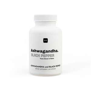 Ashwagandha & Black Pepper (60 capsules)