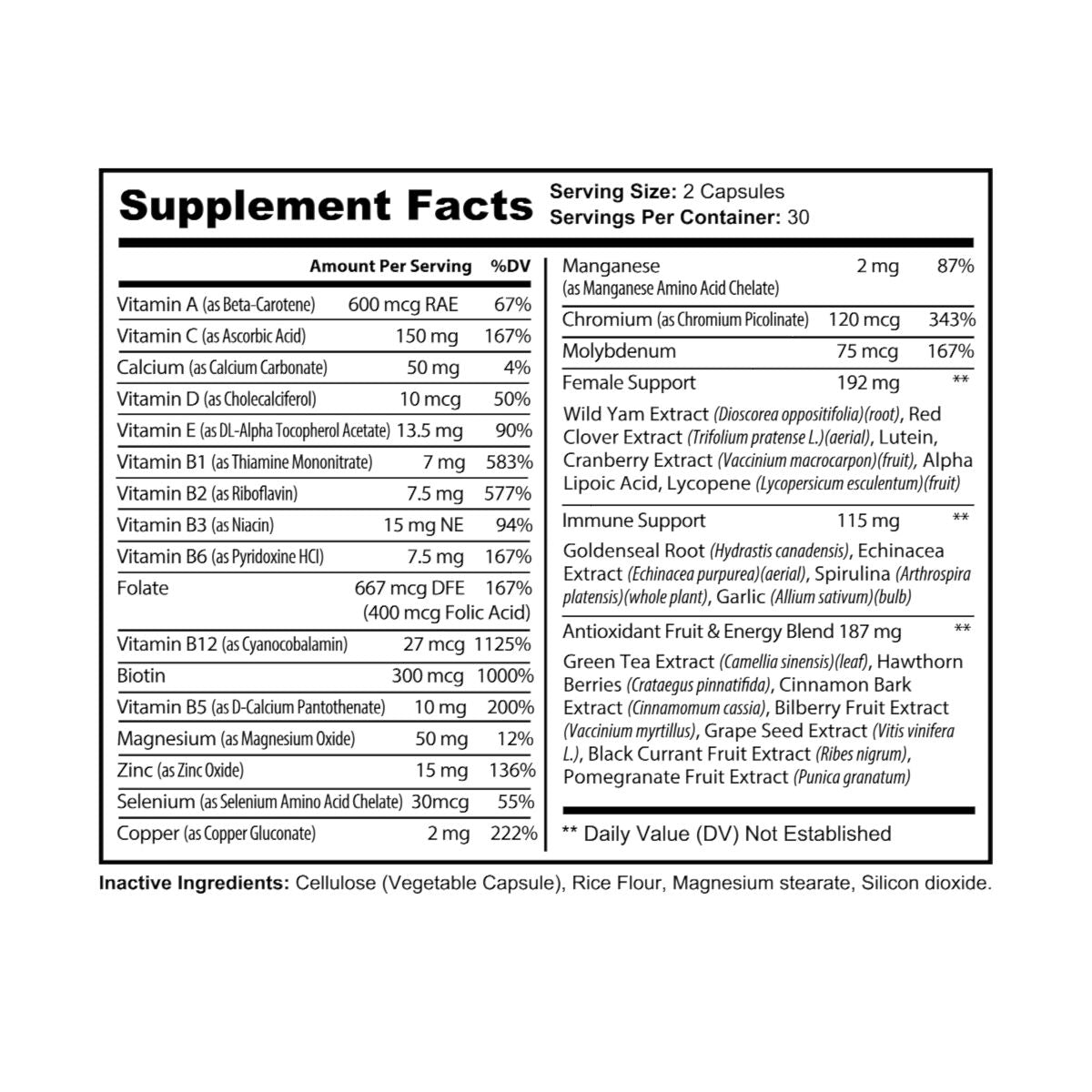 Women's Formula (60 Capsules)