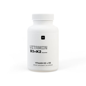 Vitamin D3 + K2  (60 Capsules)