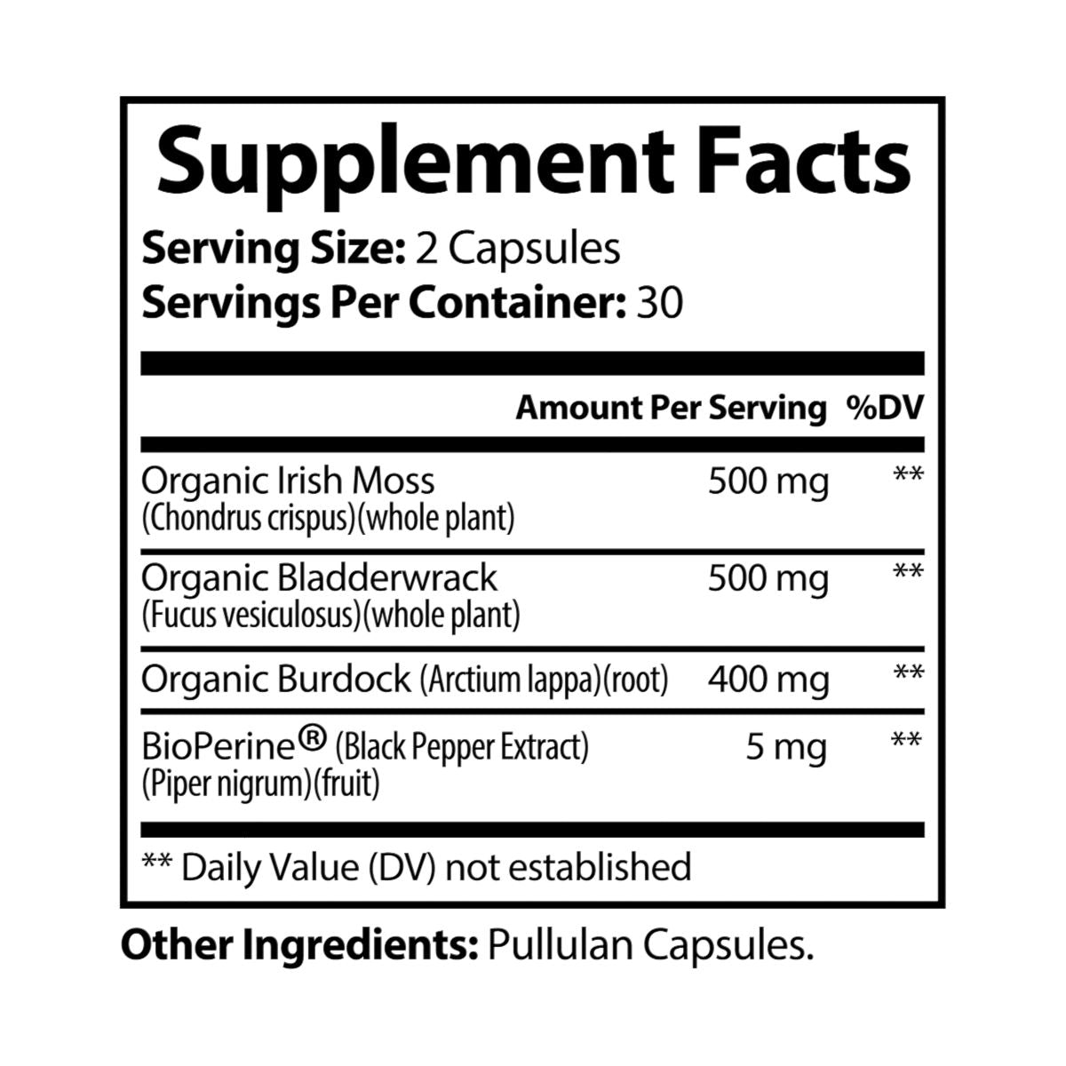 Sea Moss (60 Caps)